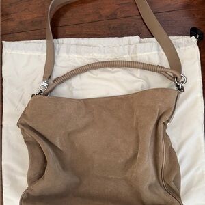 Staud Perry Suede Bag Large